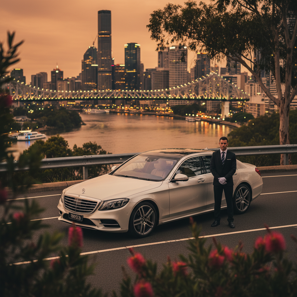 Formal Cars in Brisbane — luxury chauffeur landing hero