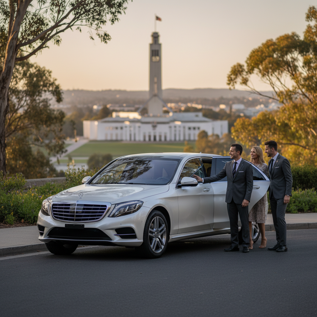 Tourist Attractions in Canberra — luxury chauffeur landing hero