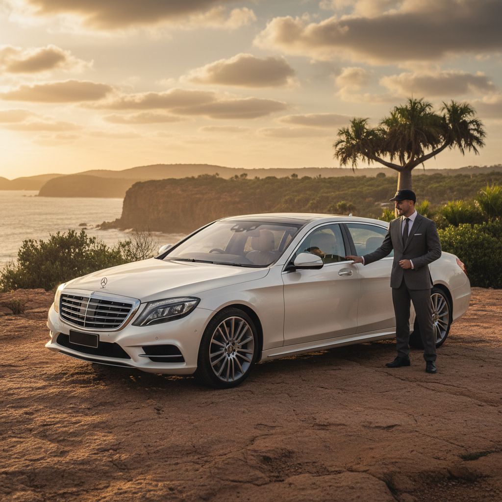 Formal Cars in Darwin — luxury chauffeur landing hero