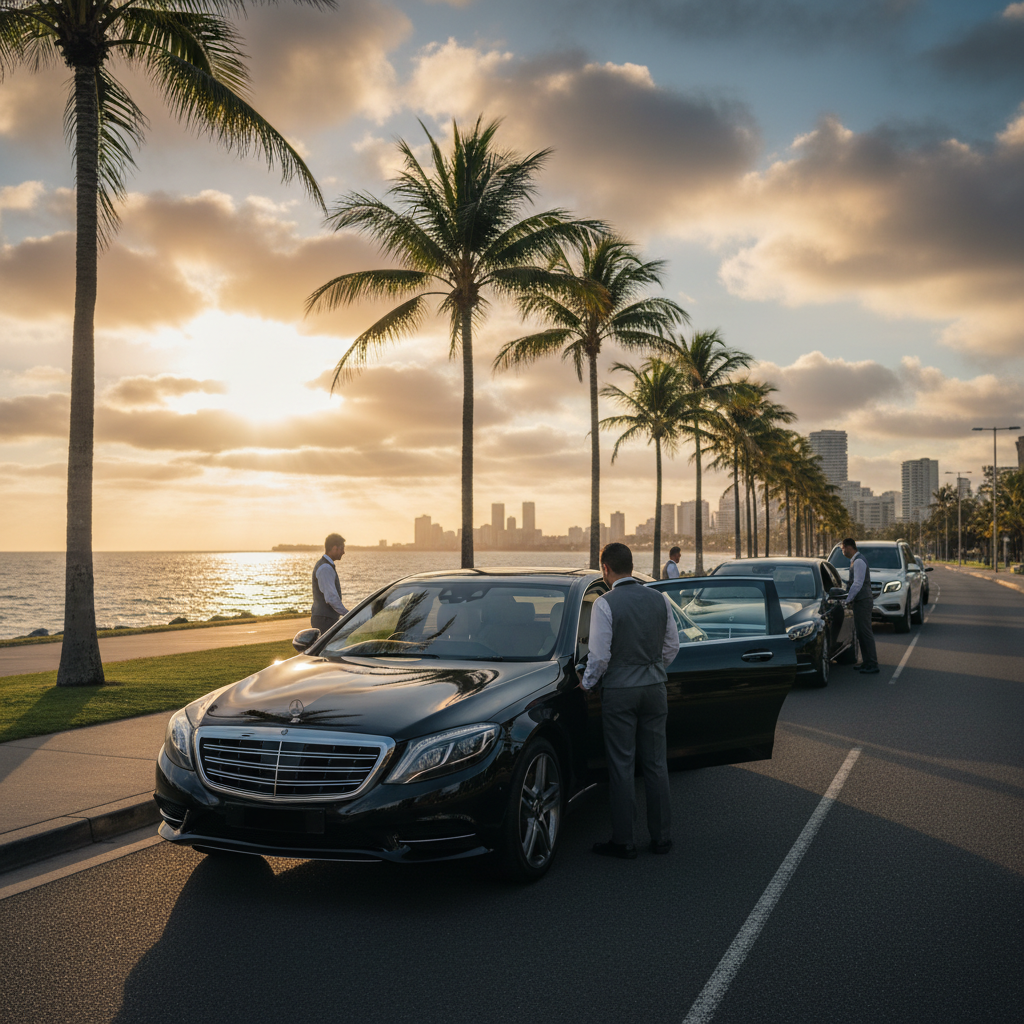 Funeral Cars in Darwin — luxury chauffeur landing hero