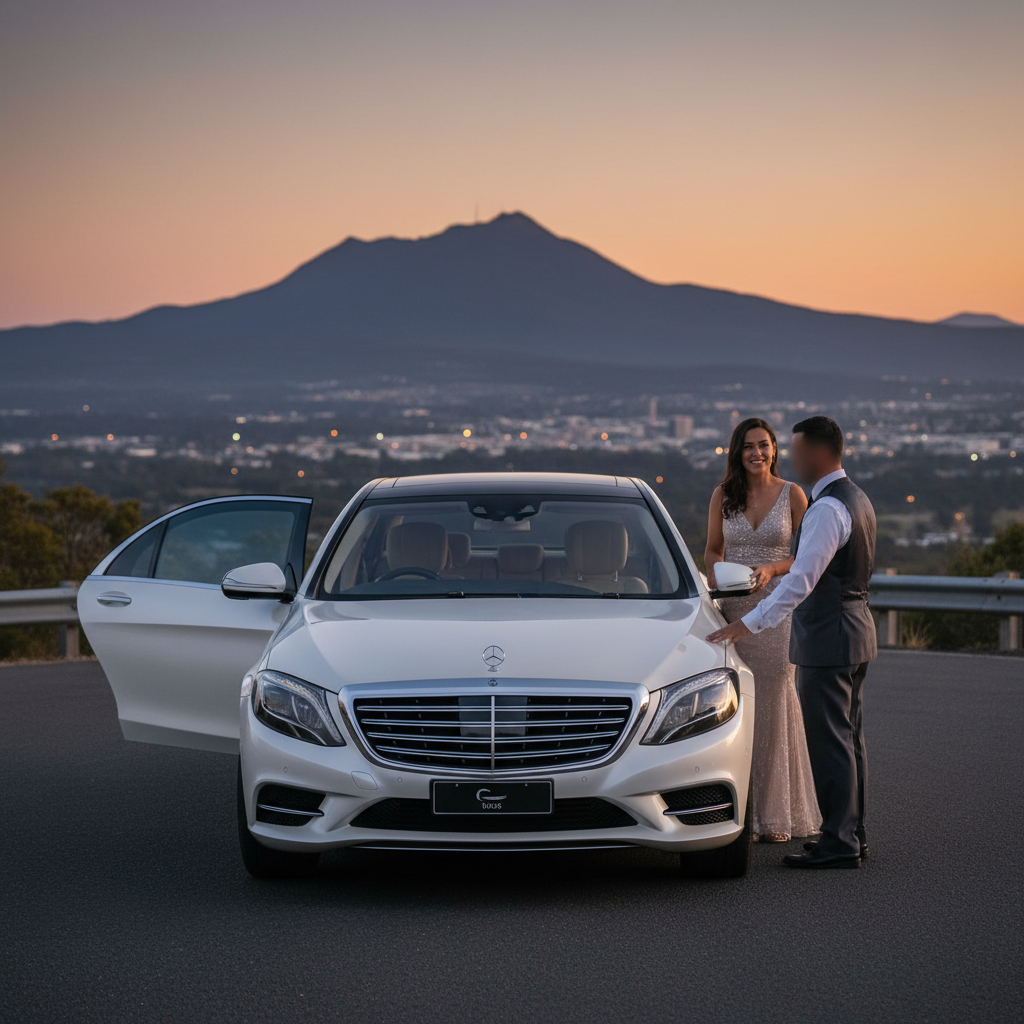 Hourly Directed Service in Hobart — luxury chauffeur landing hero