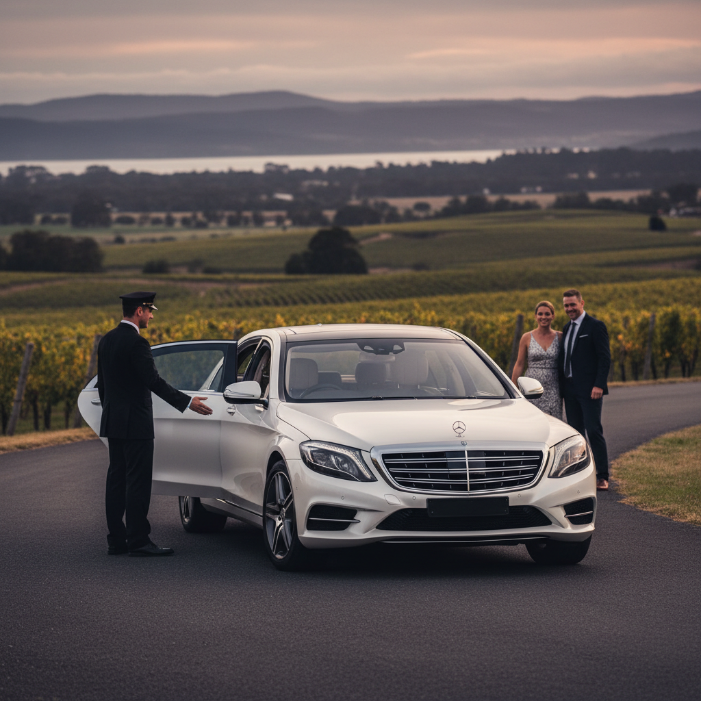 Winery Tours in Hobart — luxury chauffeur landing hero
