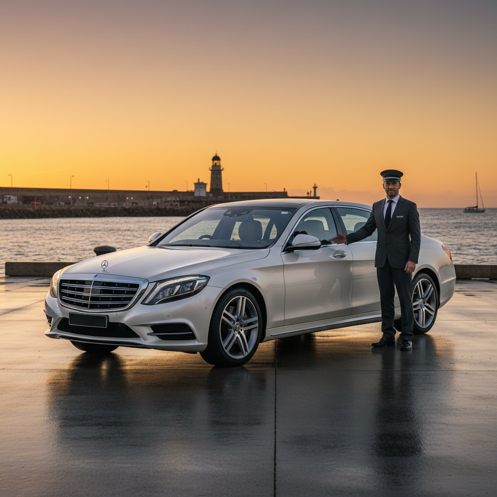 Formal Cars in Newcastle — luxury chauffeur landing hero