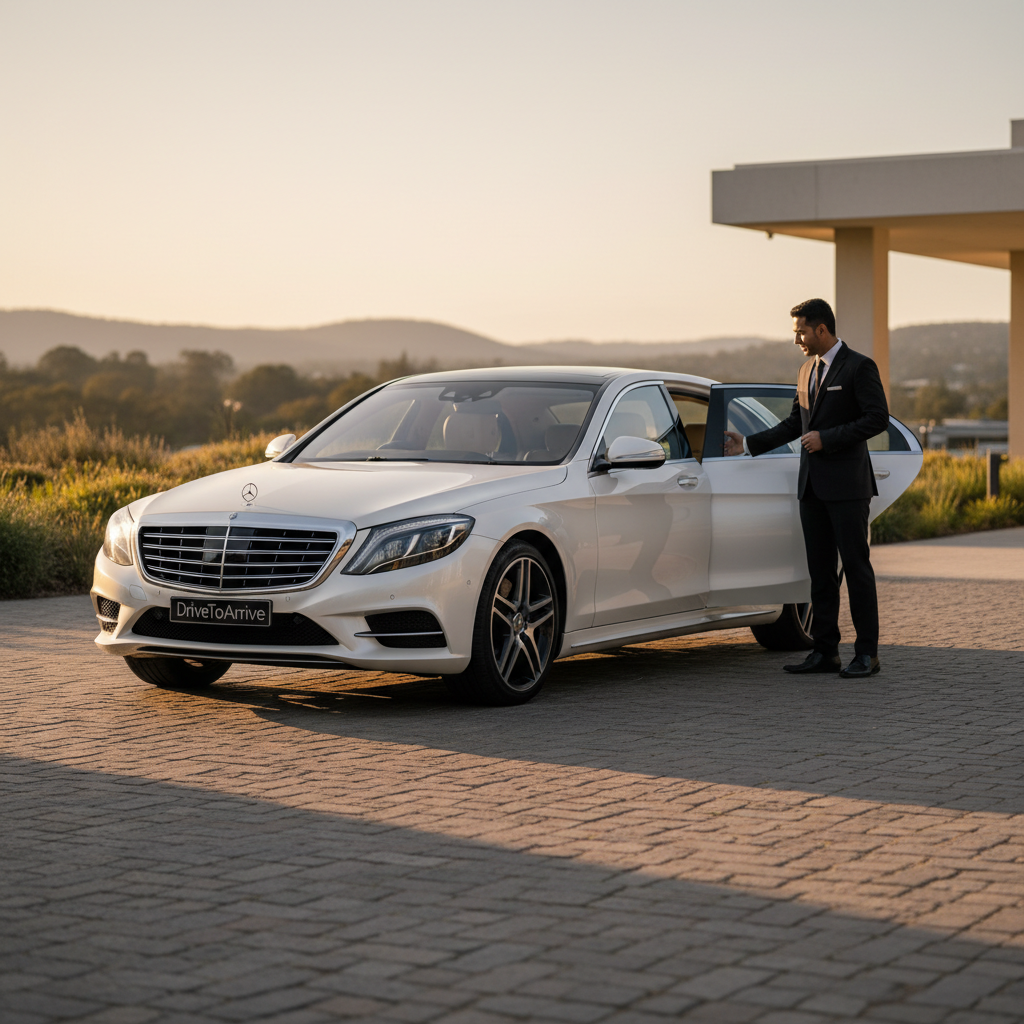 corporate chauffeur Canberra — editorial blog hero for luxury chauffeur readers