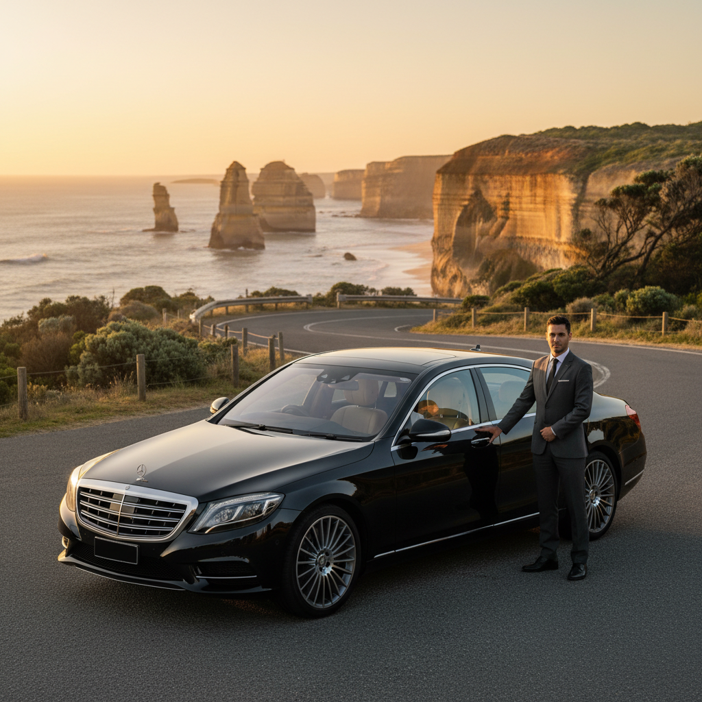 corporate chauffeur Melbourne — editorial blog hero for luxury chauffeur readers