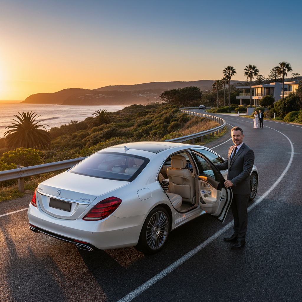 executive car service Sunshine Coast — editorial blog hero for luxury chauffeur readers