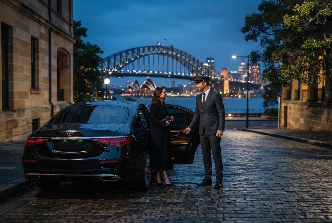 executive car service Sydney — editorial blog hero for luxury chauffeur readers