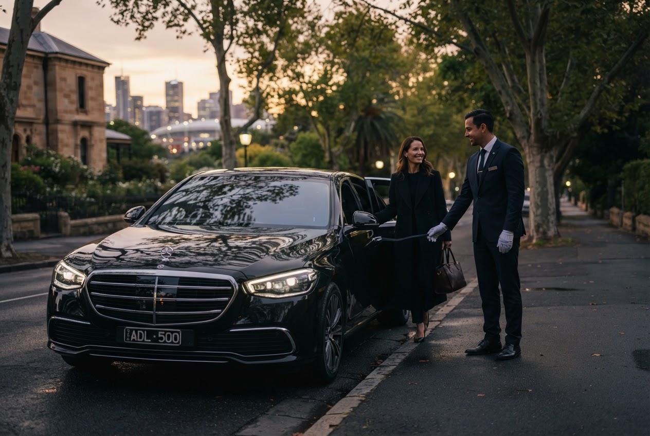 luxury limousine Adelaide — editorial blog hero for luxury chauffeur readers