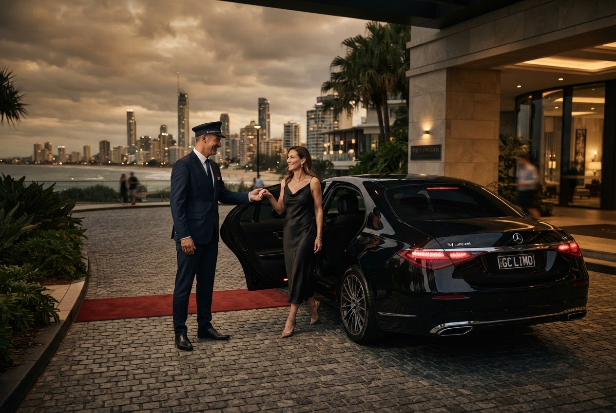 luxury limousine Gold Coast — editorial blog hero for luxury chauffeur readers