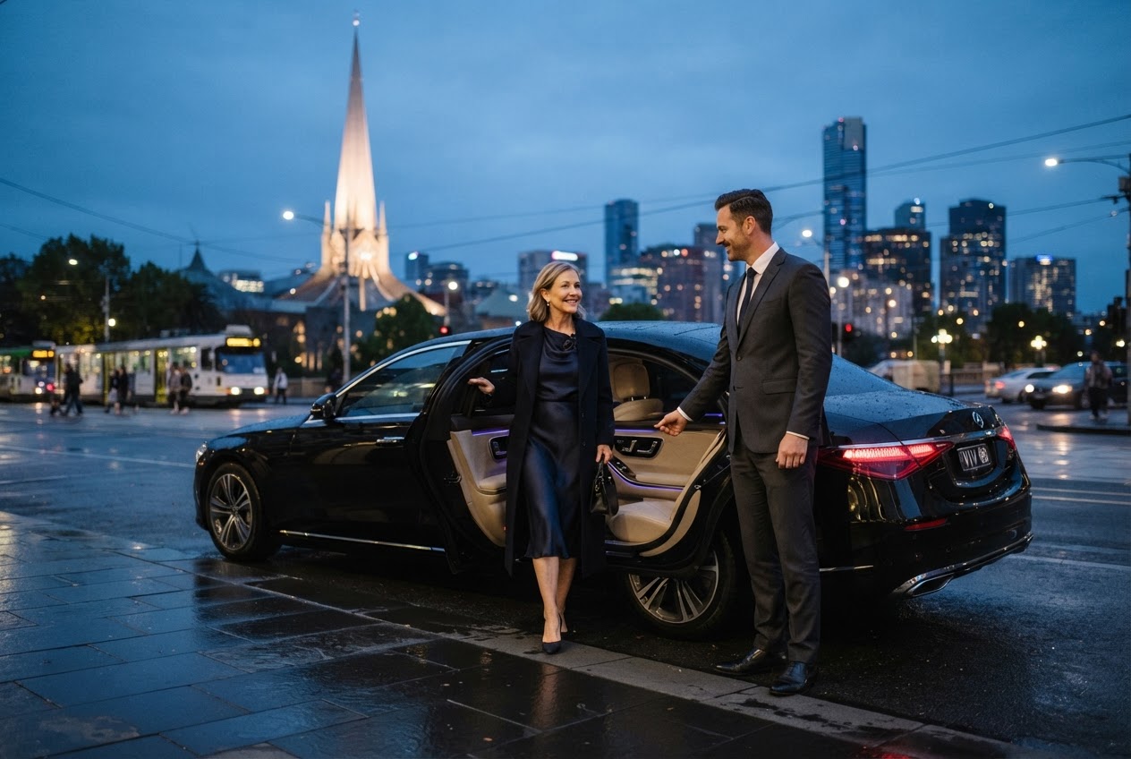 luxury limousine Melbourne — editorial blog hero for luxury chauffeur readers