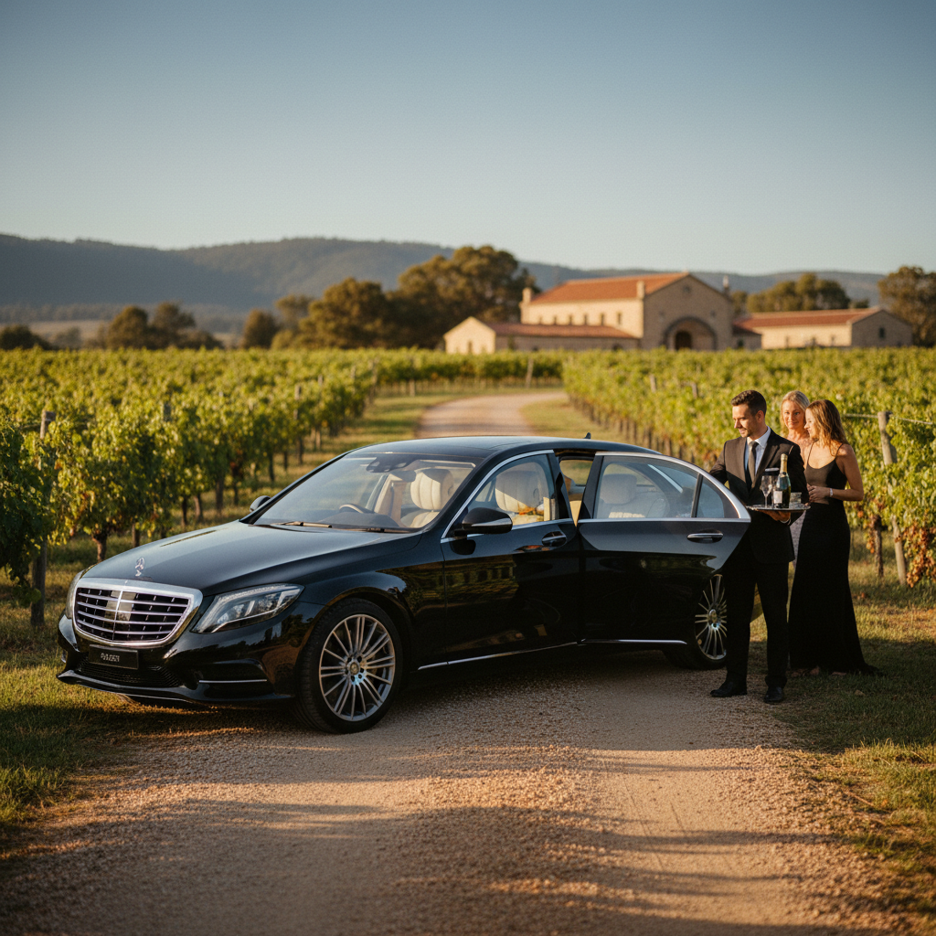 winery tour chauffeur Canberra — editorial blog hero for luxury chauffeur readers