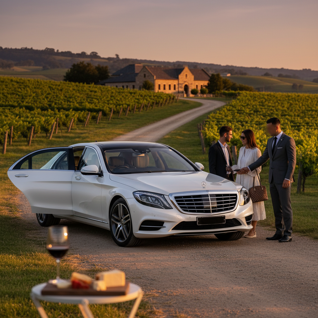 winery tour chauffeur Sydney — editorial blog hero for luxury chauffeur readers