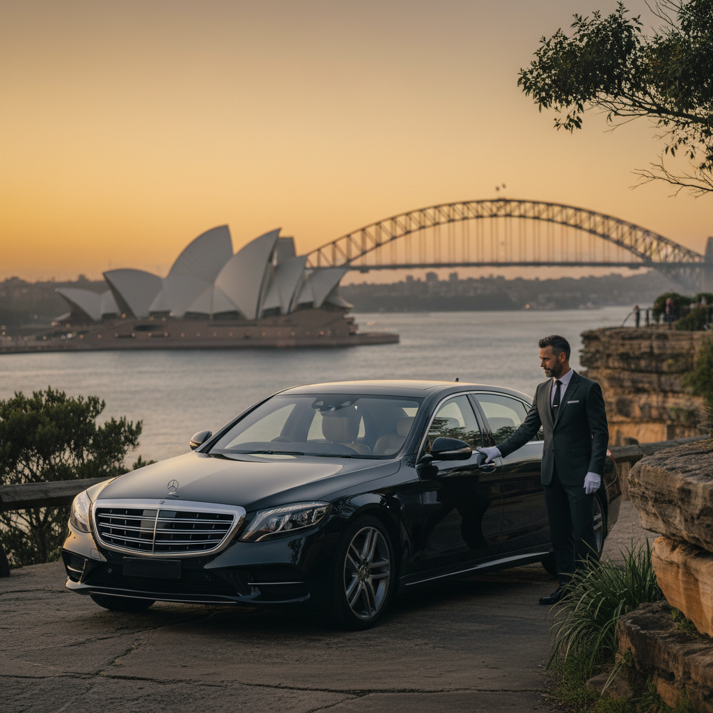 corporate chauffeur Sydney — editorial blog hero for luxury chauffeur readers