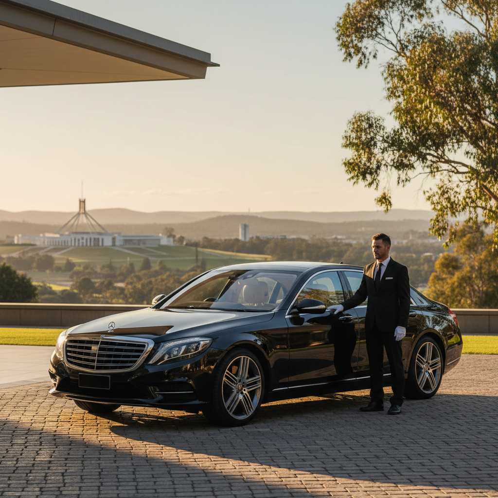 luxury limousine Canberra — editorial blog hero for luxury chauffeur readers