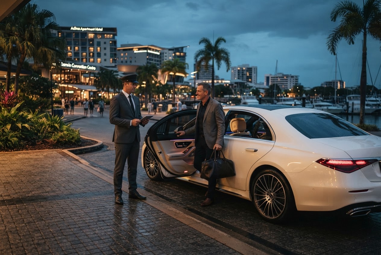 luxury limousine Darwin — editorial blog hero for luxury chauffeur readers
