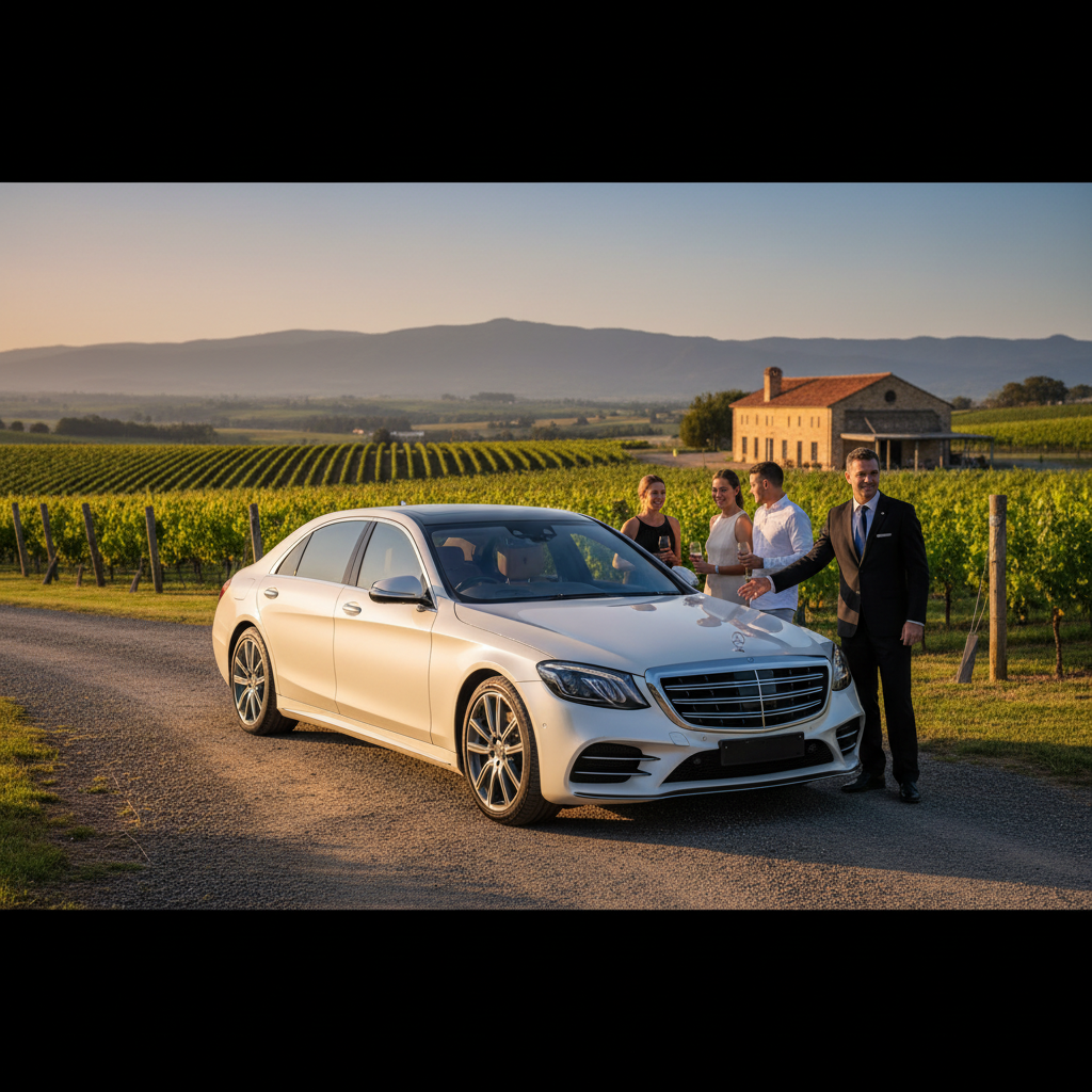 winery tour chauffeur Newcastle — editorial blog hero for luxury chauffeur readers