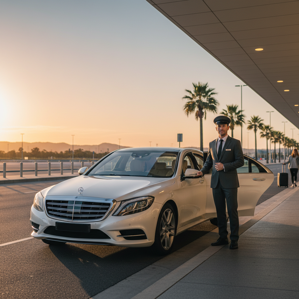 airport chauffeur Newcastle — editorial blog hero for luxury chauffeur readers