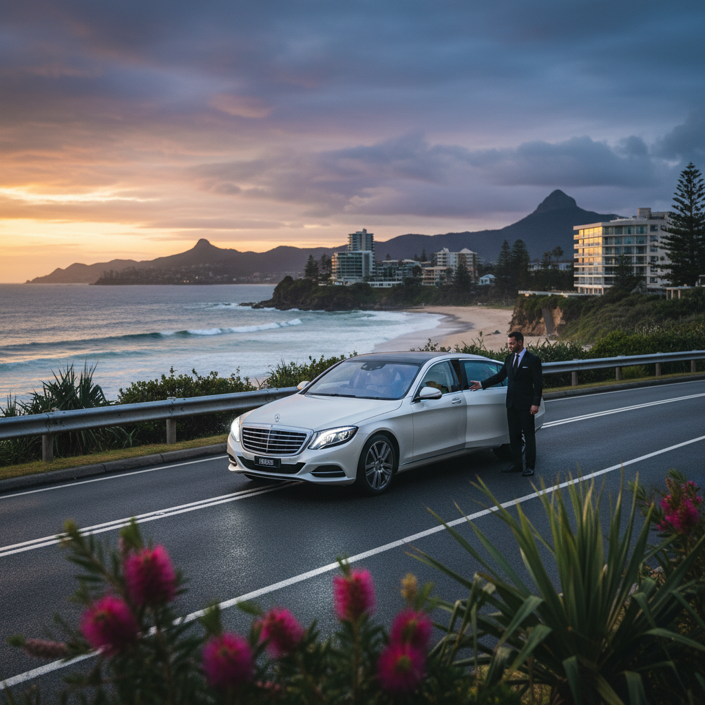 Tourist Attractions in Sunshine Coast — luxury chauffeur landing hero